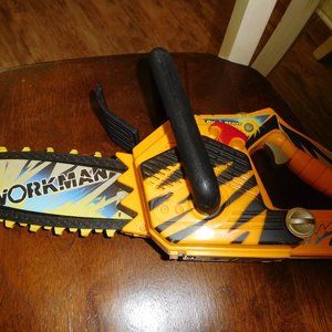 Toy Chainsaw & Hardhat